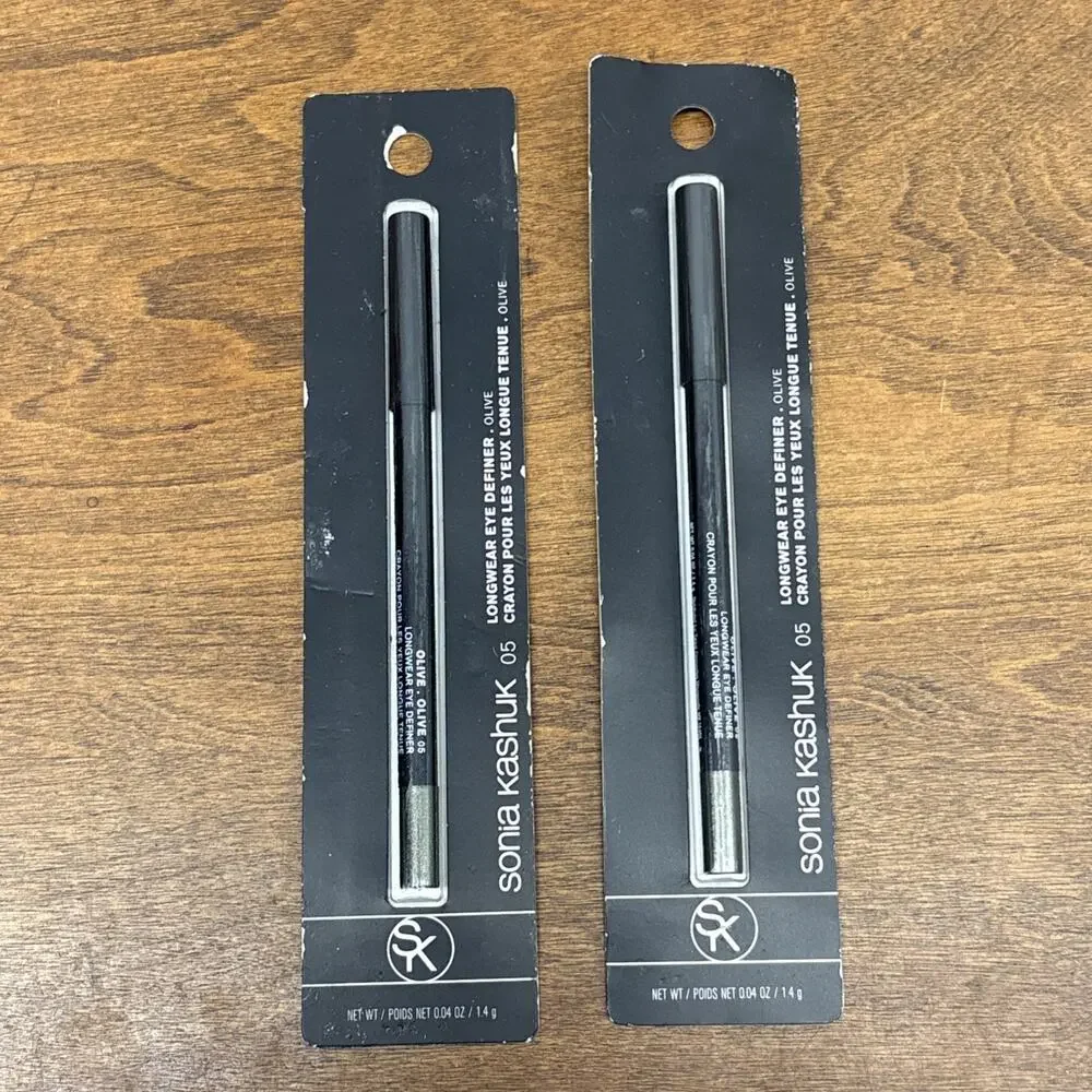 Lot of 2 New in Package Sonia Kashuk Twist Up Longwear Gel Liner Olive 05